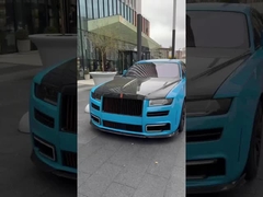 Rolls-Royce Ghost Carbon fiber body Kit ghost mansory style front and rear bumper spoilers hood fend